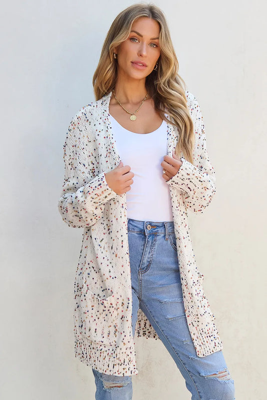 Bejeweled Confetti Cardigan