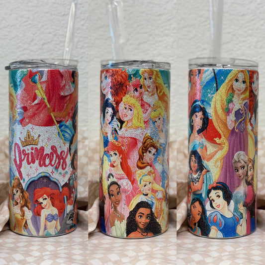 Princesses Glitter Cup