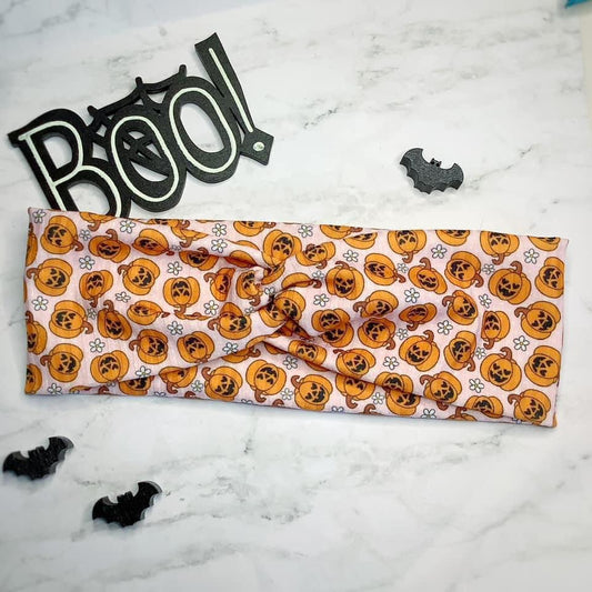 Spooky Pumpkins Headwrap