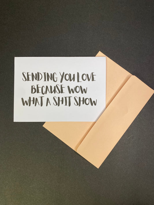 Sending You Love Card