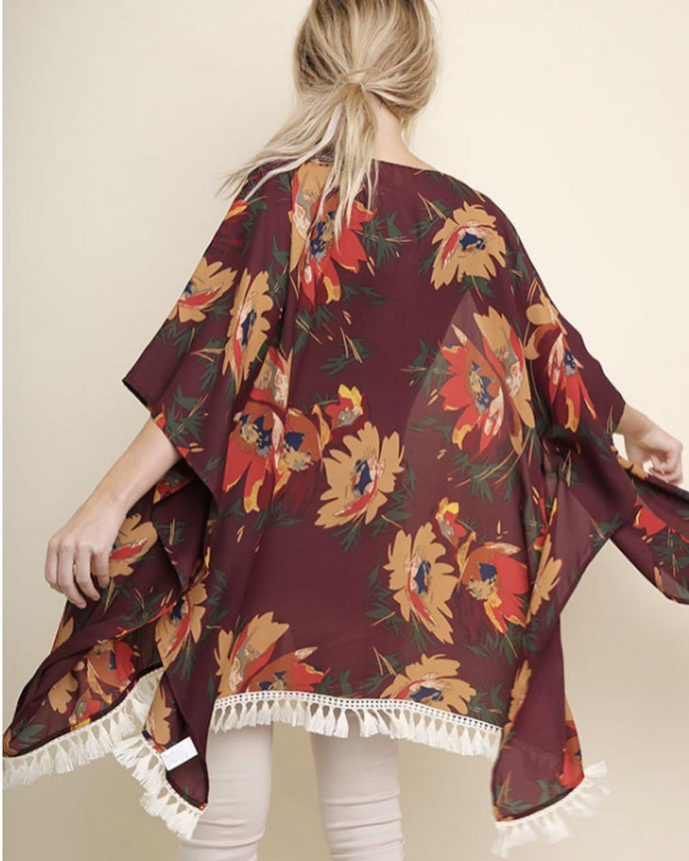 Autumn All Around Kimono