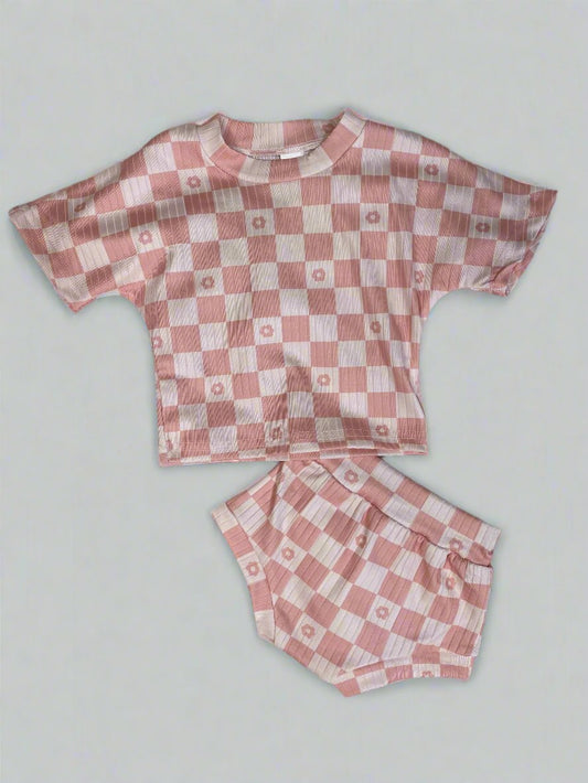 Penelope Checkered Set