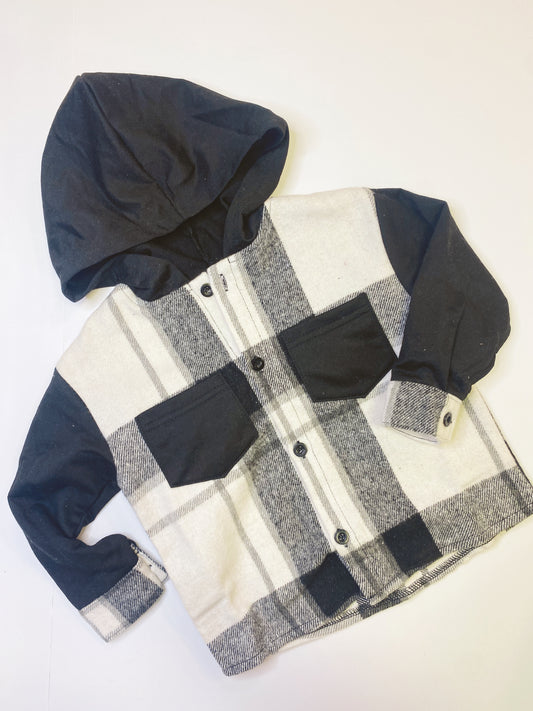 Aaron Hooded Flannel