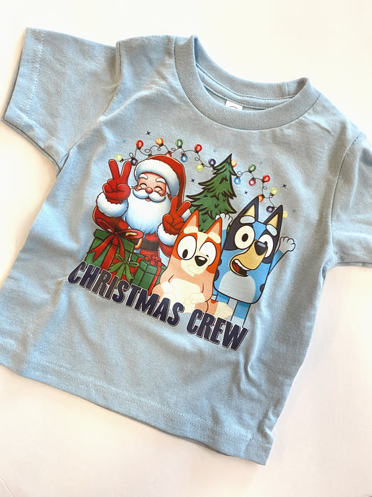 Heeler Christmas Crew T-shirt